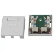 DATACOM STP dvojna vtičnica Cat5e 2 x RJ45
