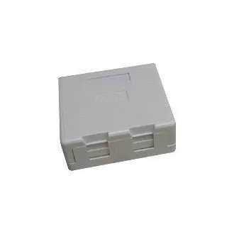DATACOM Dvojna vtičnica CAT5E UTP nad ometom samorezalna bela DATACOM Dvojna vtičnica CAT5E UTP nad ometom samorezalna bela