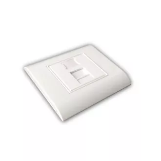 Modularna podatkovna vtičnica UTP CAT5E 1xRJ45 za vgradnjo podometno