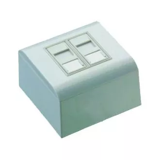 DATACOM UTP 2xRJ45 vtičnica Cat6 (pod in nad ometom)