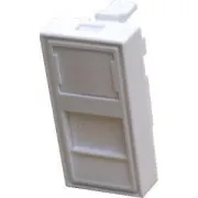 DATACOM Modul 45x22,5mm za parapetno letev z zaslonom, bel