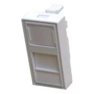 DATACOM Modul 45x22,5mm za parapetno letev z zaslonom, bel DATACOM Modul 45x22,5mm za parapetno letev z zaslonom, bel