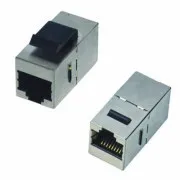 DATACOM Priključna plošča STP 2 x RJ45 (8p8c) Cat5e, ravna, plastična