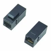 DATACOM Povezovalna plošča UTP 2 x RJ45 (8p8c) Cat6, ravna, plastična