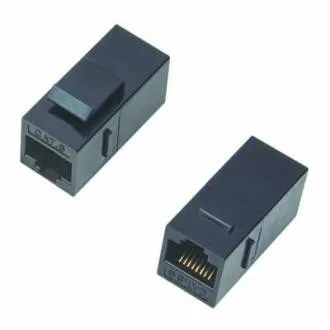 DATACOM Povezovalna plošča UTP 2 x RJ45 (8p8c) Cat6, ravna, plastična