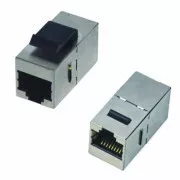 DATACOM Priključna plošča STP 2 x RJ45 (8p8c) Cat6, ravna, plastična