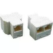 DATACOM Dvojni spojnik 3x RJ45 8p8c Cat5E (3 x ženska)