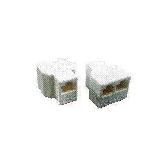 DATACOM Dvojni spojnik 3x RJ45 8p8c Cat5E (3 x ženska) DATACOM Dvojni spojnik 3x RJ45 8p8c Cat5E (3 x ženska)