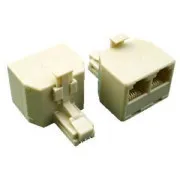 DATACOM RJ11 6p4c Cat3 razdelilnik (2xŽenski, 1xMoški)
