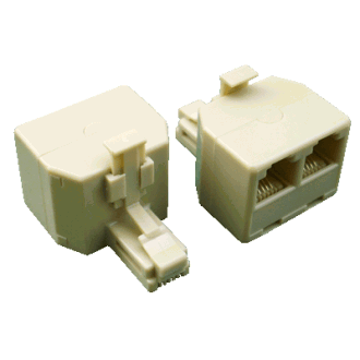 DATACOM UTP CAT5E 3xRJ45 razdelilnik (8p8c-1M/2F)