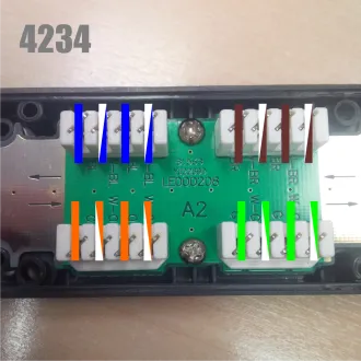 DATACOM vrezan priključek UTP CAT6 LSA BK DATACOM vrezan priključek UTP CAT6 LSA BK