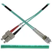Dvostranski optični kabel LC-SC 50/125 MM 1m OM3