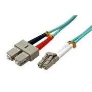 Optični patch kabel Duplex LC-SC 50/125 2m MM OM4