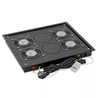 Vent.j. zgornji (spodnji) 4x ventilator 220V/92W Črna
