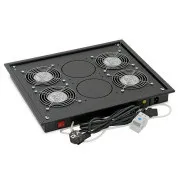 Vent.j. zgornji (spodnji) 4x ventilator 220V/92W Črna