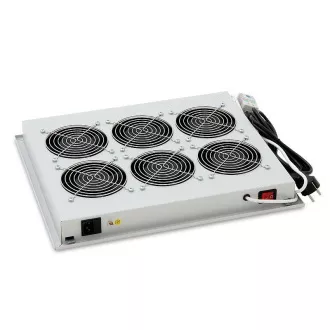 Vent.j. zgornji (spodnji) 6x ventilator 220V/138W črn.
