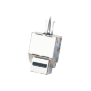 DATACOM Keystone CAT6 STP srebrni dvojni mini