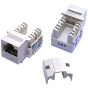DATACOM Keystone cat6 bela UTP
