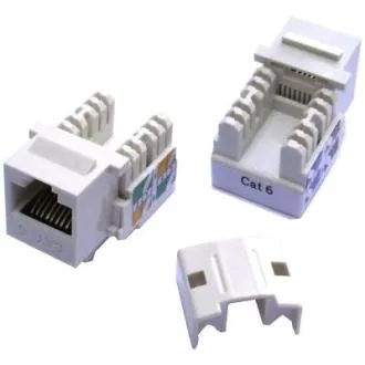 DATACOM Keystone cat6 bela UTP