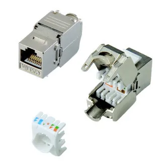 DATACOM STP Keystone 10G RJ45 CAT6A s samorezom
