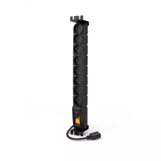 19" napajalna plošča ACAR S8/3m 8x230V-3m IEC320 C14 19" napajalna plošča ACAR S8/3m 8x230V-3m IEC320 C14
