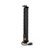 19" napajalna plošča ACAR S8/3m 8x230V-3m IEC320 C14