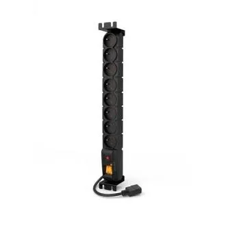 19" napajalna plošča ACAR S8/3m 8x230V-3m IEC320 C14 19" napajalna plošča ACAR S8/3m 8x230V-3m IEC320 C14