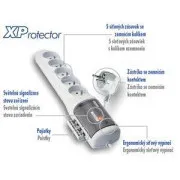 Razdelilna plošča ACAR XProtector/3m 5x220V bela