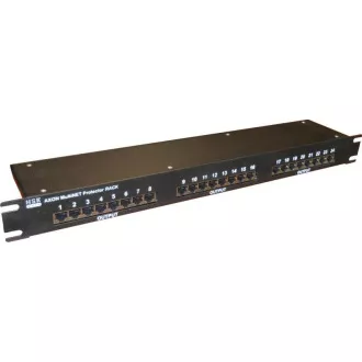 Prenapetostna zaščita AXON MultiNET 24xRJ45 Rack