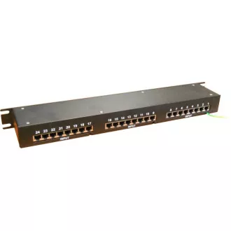 Prenapetostna zaščita AXON MultiNET 24xRJ45 Rack