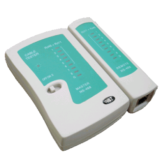DATACOM Tester kablov LED RJ 45 / RJ 11 / RJ 12