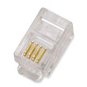 DATACOM Konektor RJ10 UTP kabel 4p4c bal.100pcs