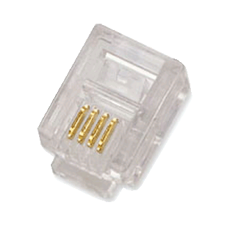 DATACOM Konektor RJ11 UTP kabel 6p4c bal.100pcs