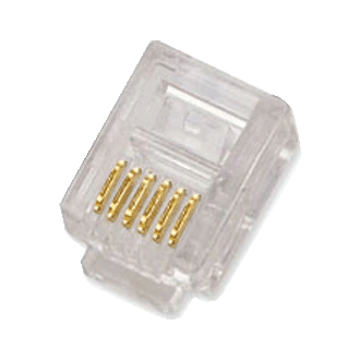 DATACOM Konektor RJ12 UTP kabel 6p6c bal.100pcs