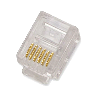 DATACOM Konektor RJ12 UTP kabel 6p6c bal.100pcs