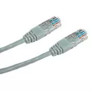 DATACOM Crossover UTP povezovalni kabel 0,5m Cat5e sive barve