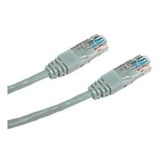 DATACOM Crossover UTP povezovalni kabel 0,5m Cat5e sive barve DATACOM Crossover UTP povezovalni kabel 0,5m Cat5e sive barve