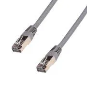 DATACOM Povezovalni kabel 10 m, FTP, Cat5e , RJ45, siv