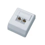 DATACOM UTP dvojna vtičnica nad ometom 45 stopinj - Cat5e