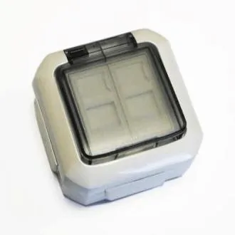 ABB podatkovna vtičnica OUTDOOR IP54 UTP CAT5E 2xRJ45