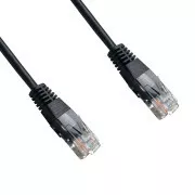DATACOM povezovalni kabel UTP cat5e 0,5M črn