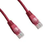 DATACOM povezovalni kabel UTP cat5e 0,5M rdeč