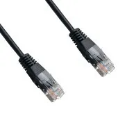 DATACOM povezovalni kabel UTP cat5e 1M črn