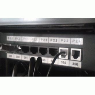 DATACOM Adapter RJ45 na RJ12 (RJ11), bel 100 kosov