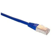 Kabel FTP cat5e 0,25M modri
