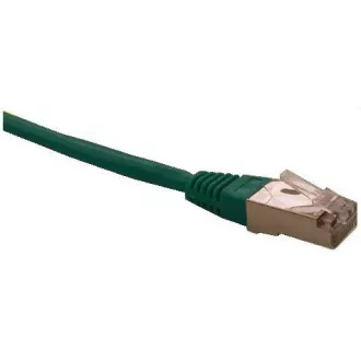 Kabel FTP cat5e 0,25M zelen