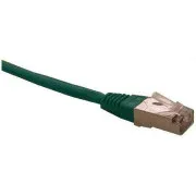 Kabel FTP cat5e 0,25M zelen