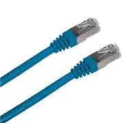 Povezovalni kabel FTP cat5e 0,5M modri