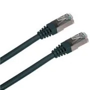 Povezovalni kabel FTP cat5e 2M črn