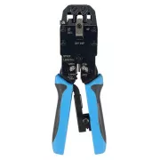 W-Star klešče za stiskanje RJ45 WS200R RJ50, RJ45, RJ12, RJ11 z zaskočnico, trdne s prirezovalnikom